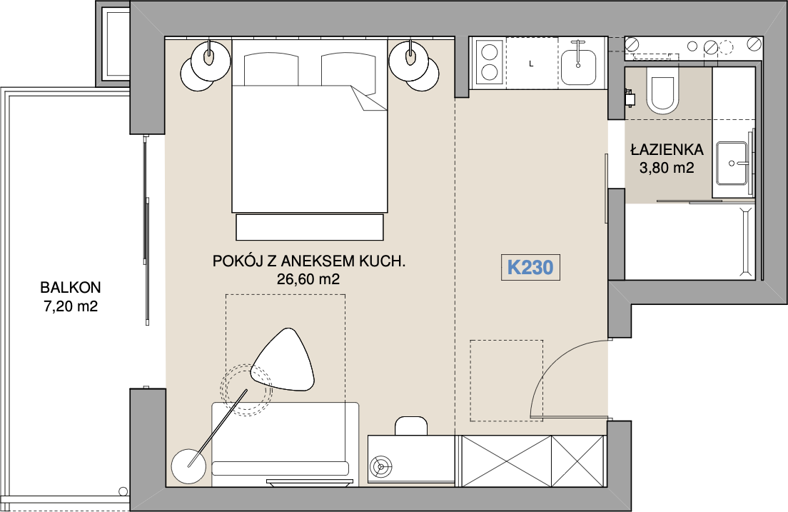 Apartament K230